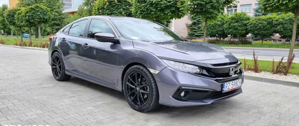 Honda Civic cena 73599 przebieg: 50000, rok produkcji 2020 z Rzeszów małe 172